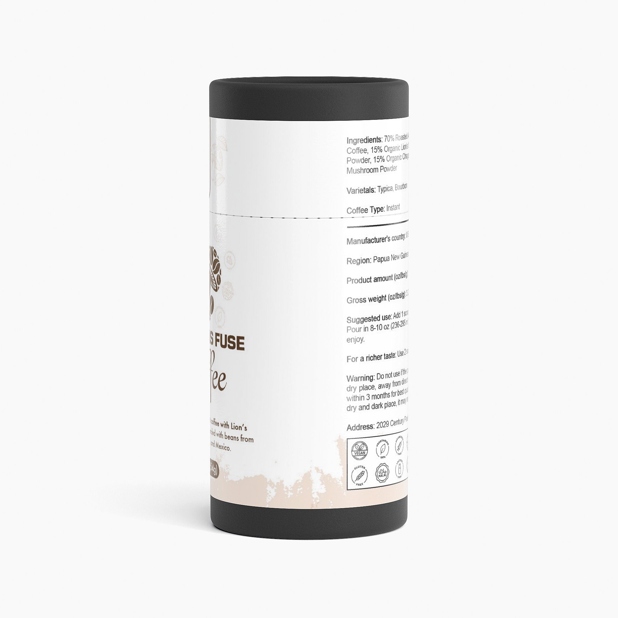 Mushroom Fuse Instant Coffee (Medium Roast)